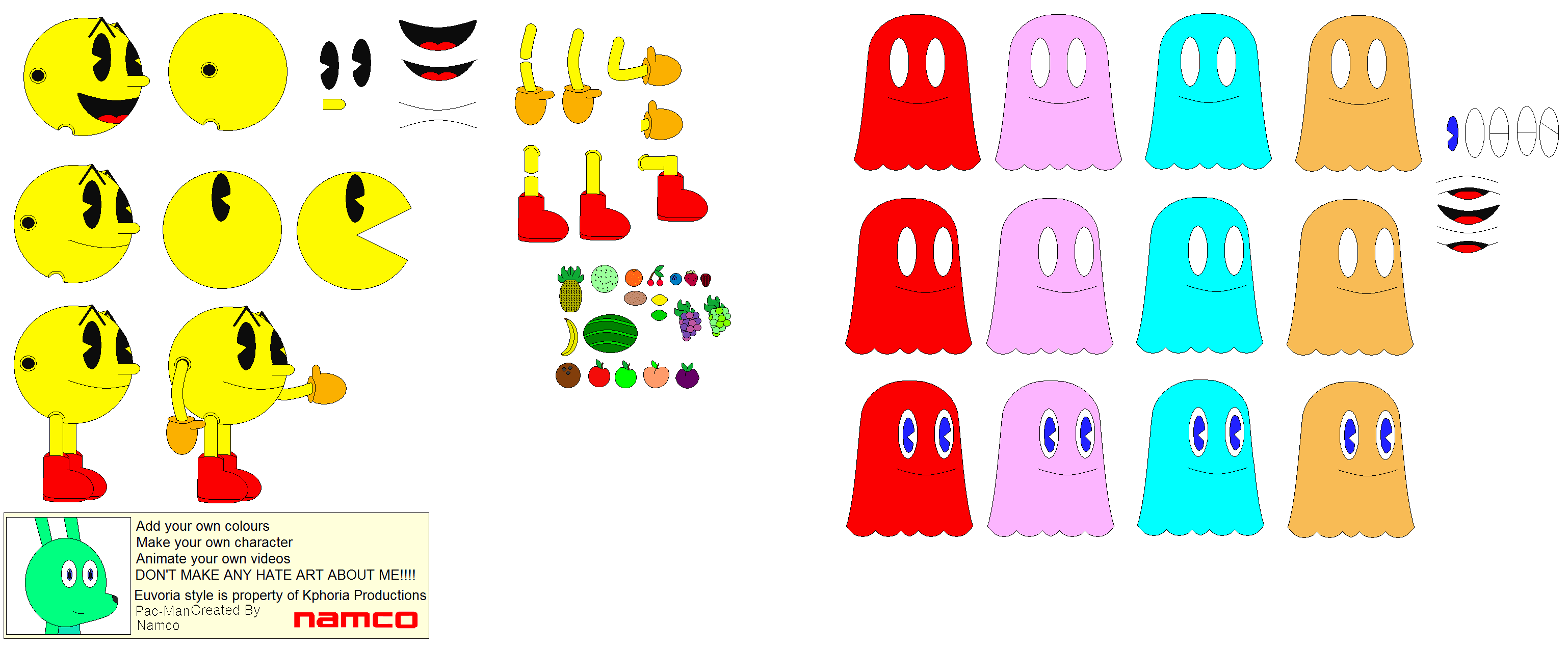 Character Builder Pacman by Alex95732 on DeviantArt