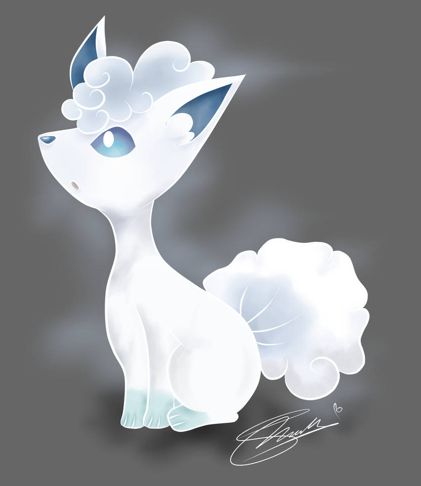 Vulpix - Alolan Form by ApplePieQueen on DeviantArt
