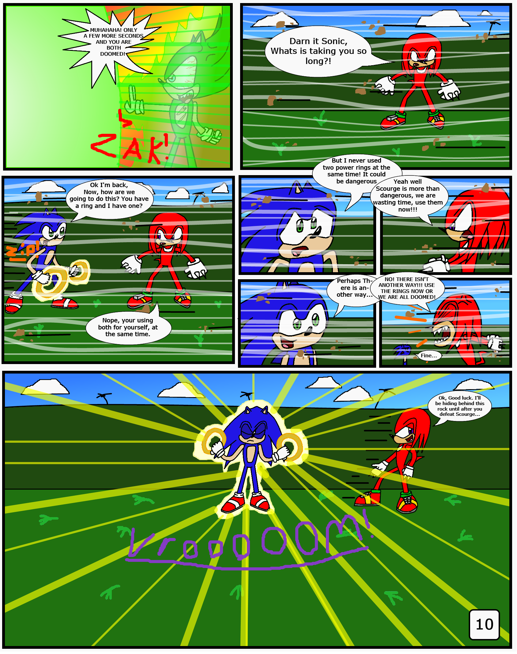 Sonic the Hedgehog Z #1 Pg.10 Mar 2013 Read Desc.