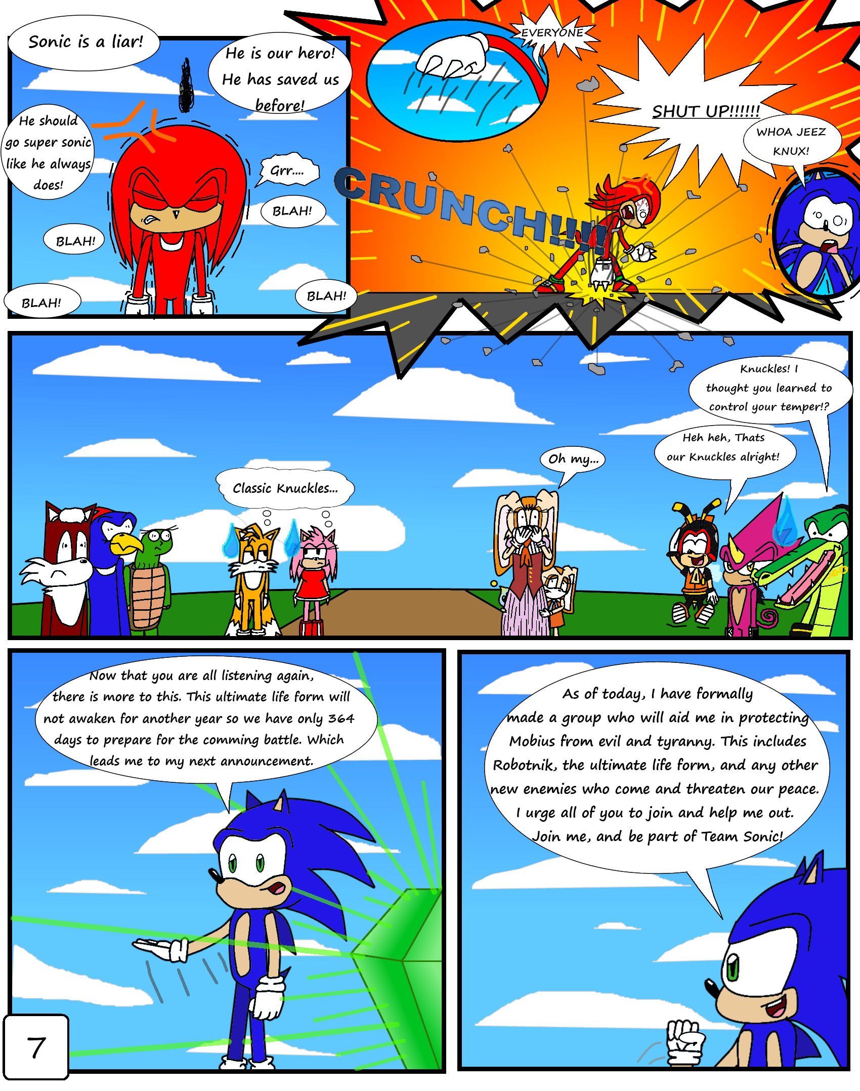 Sonic the Hedgehog Z #2 Pg.7 May 2013