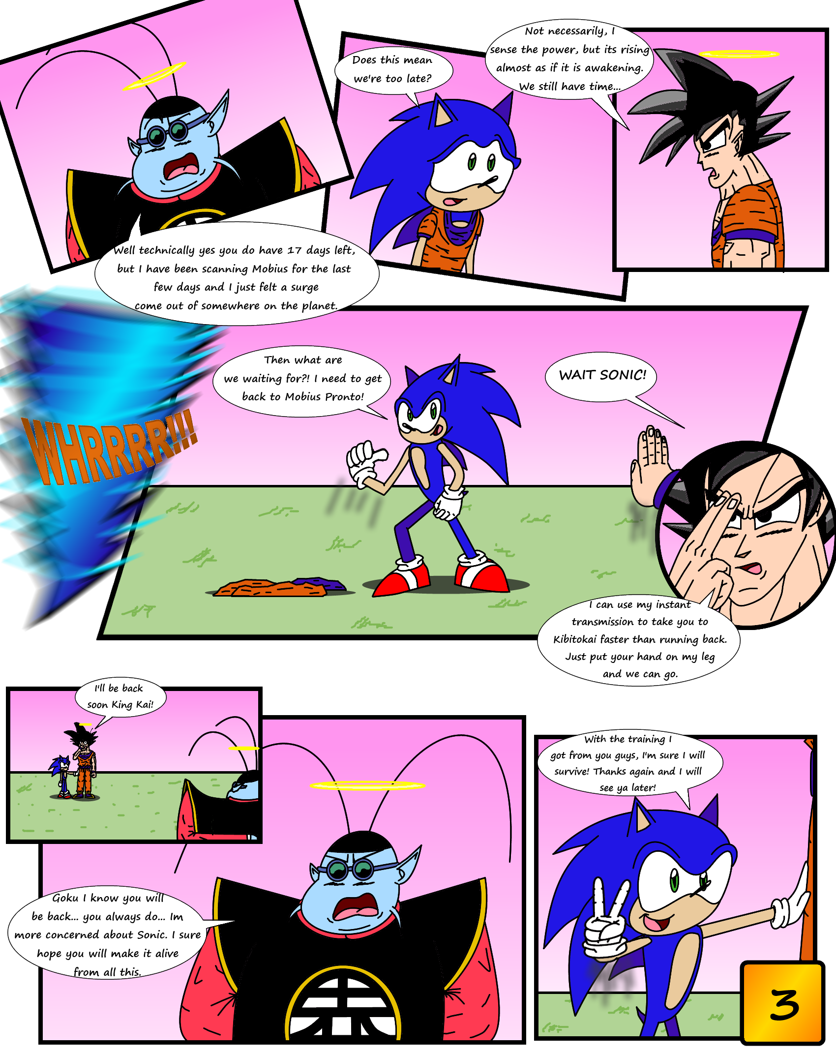 Sonic the Hedgehog Z #3 Pg. 3 July 2013