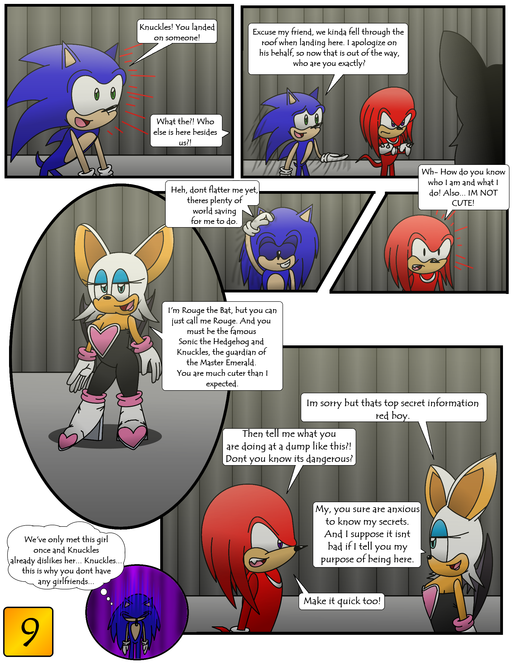 Sonic the Hedgehog Z #3 Pg. 9 July 2013