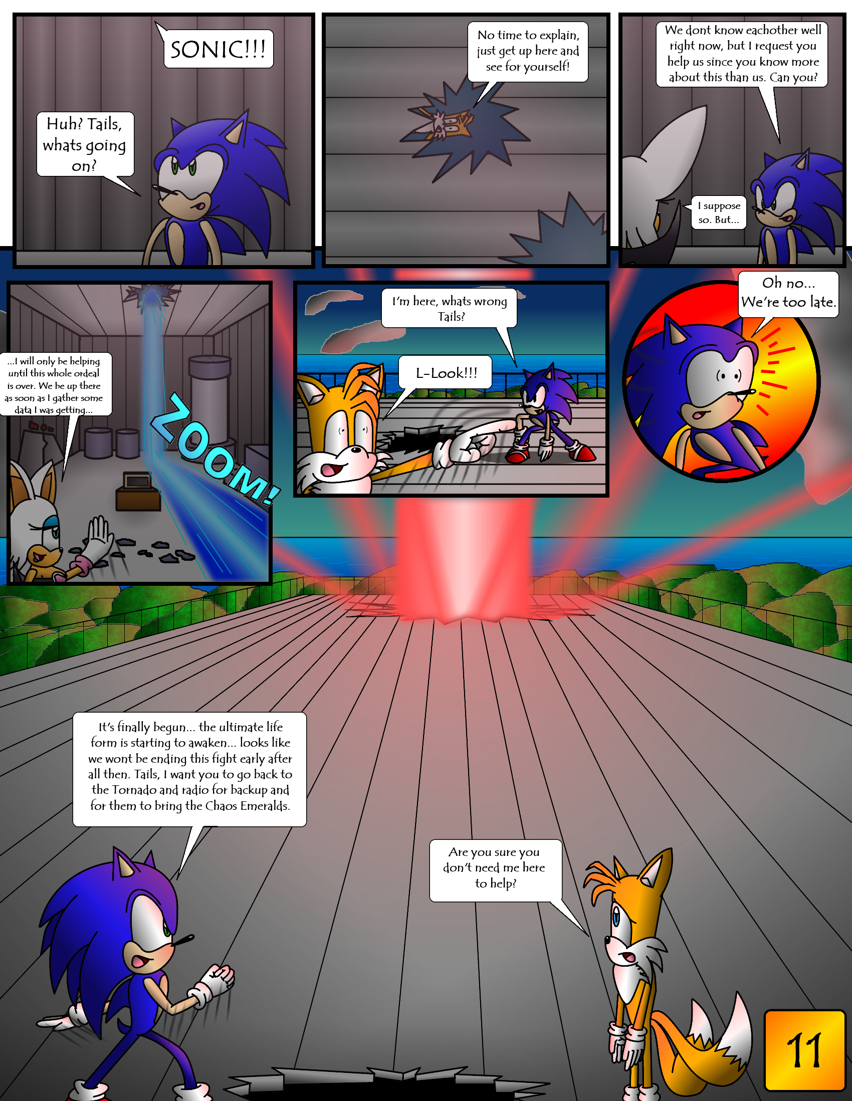 Sonic the Hedgehog Z #3 Pg. 11 July 2013