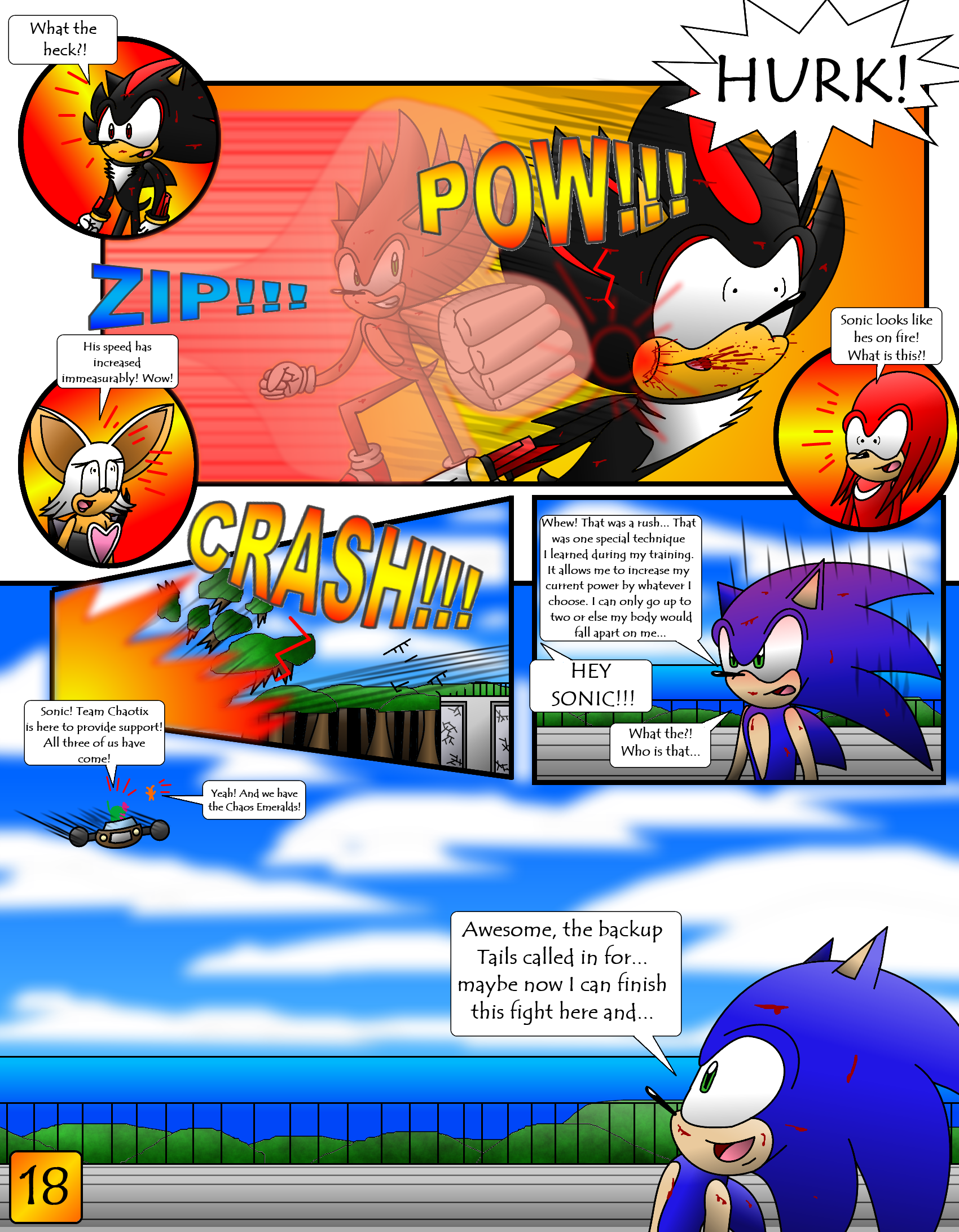 Sonic the Hedgehog Z #3 Pg. 18 August 2013