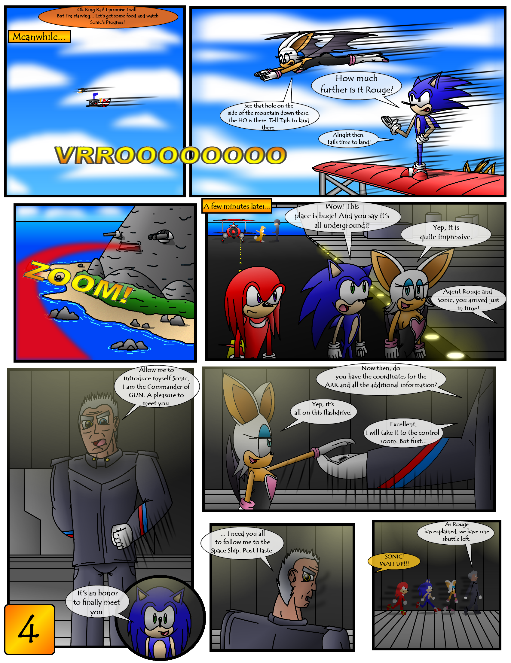 Suzana The Hedgehog (A Sonic Fanfiction) - chapter 4: The battle