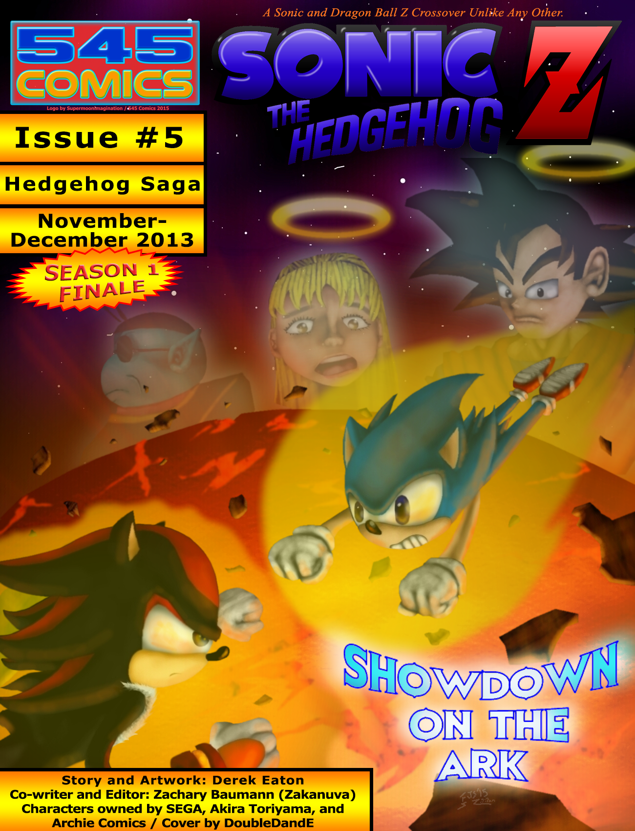 Sonic the Hedgehog Z #5 Cover Nov-Dec 2013