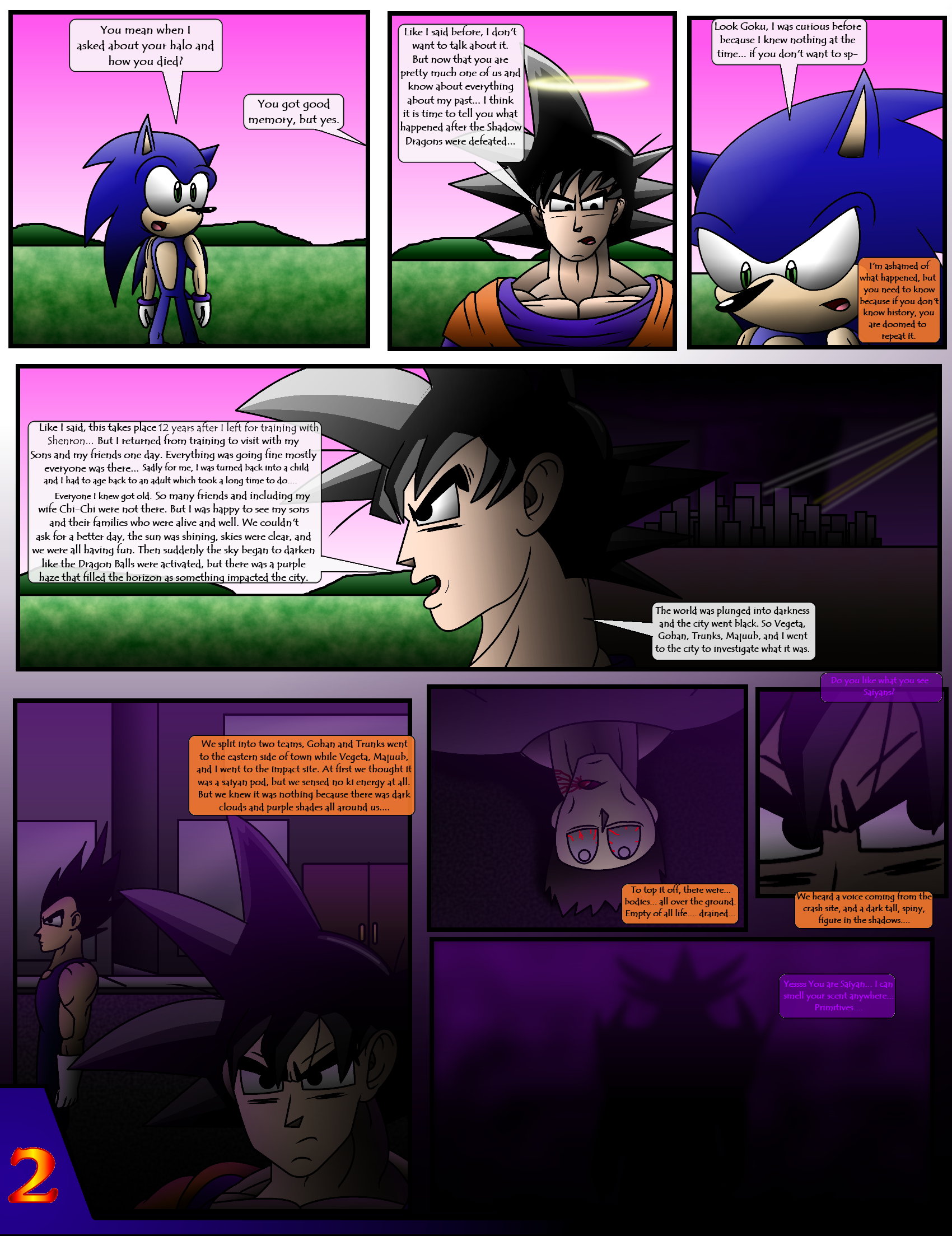 História Shadow the hedgehog - The history of the dark hedgehog