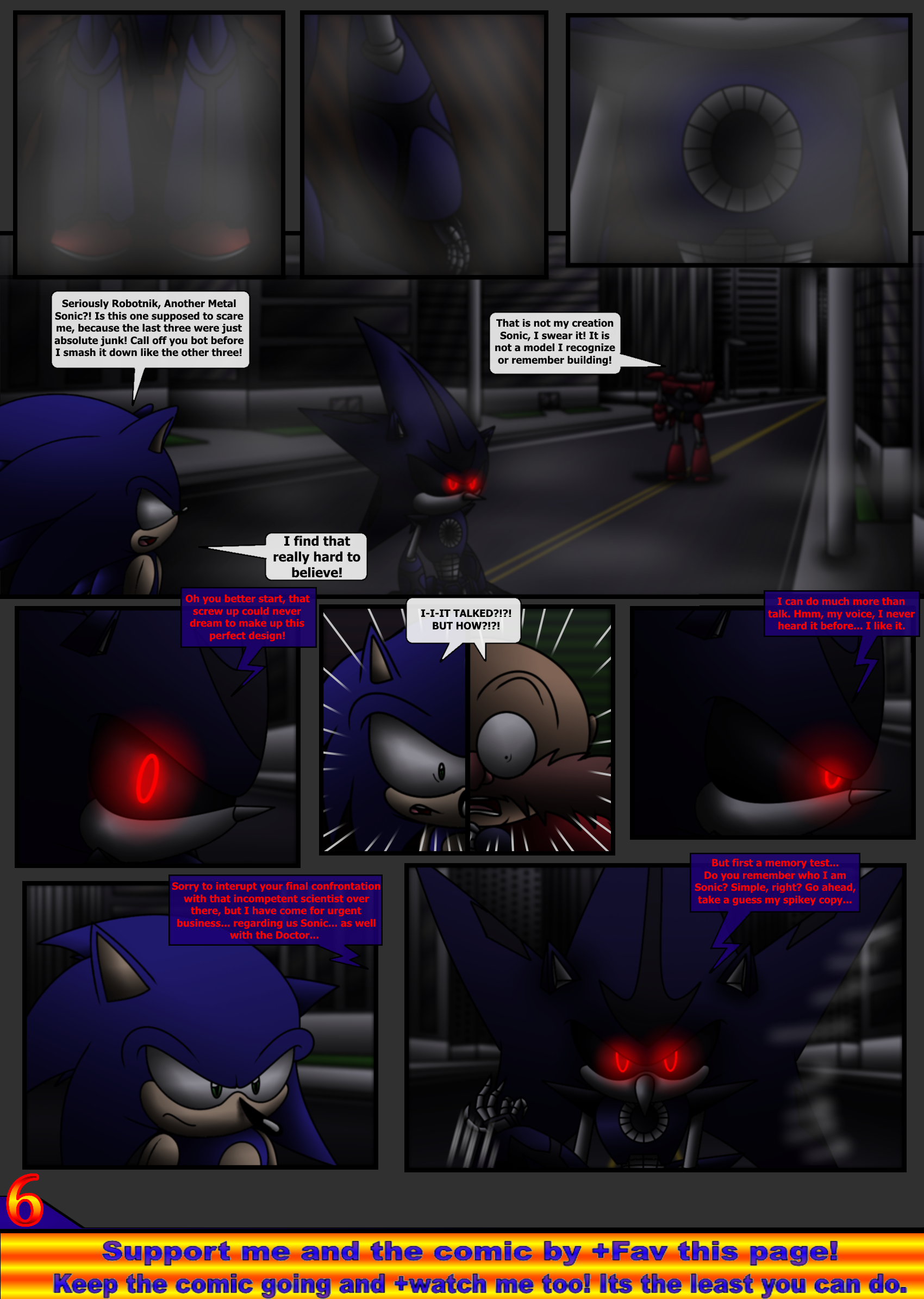 Sonic the Hedgehog Z #10 Pg. 6 October 2014