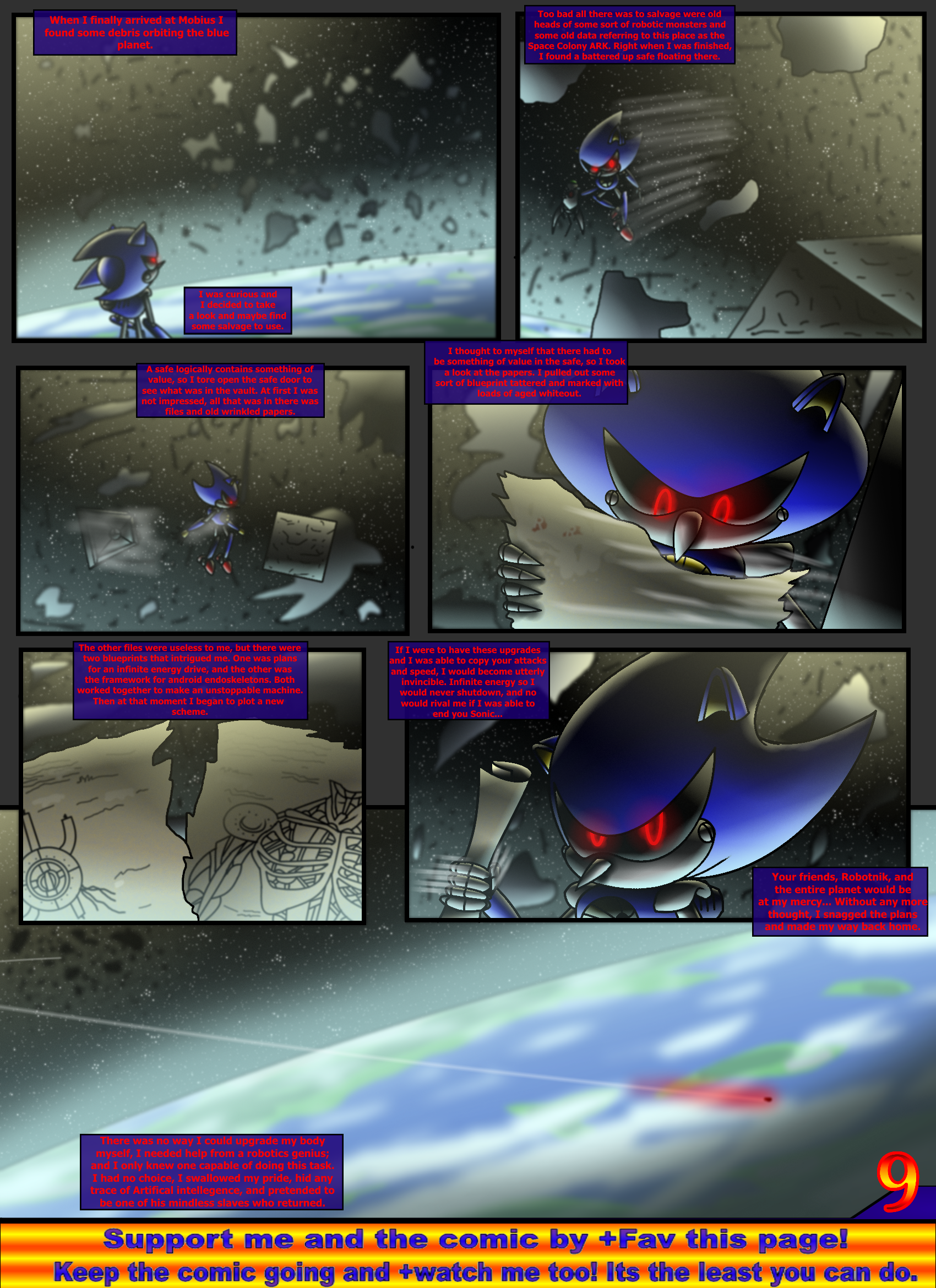 Sonic the Hedgehog Z #10 Pg. 9 October 2014