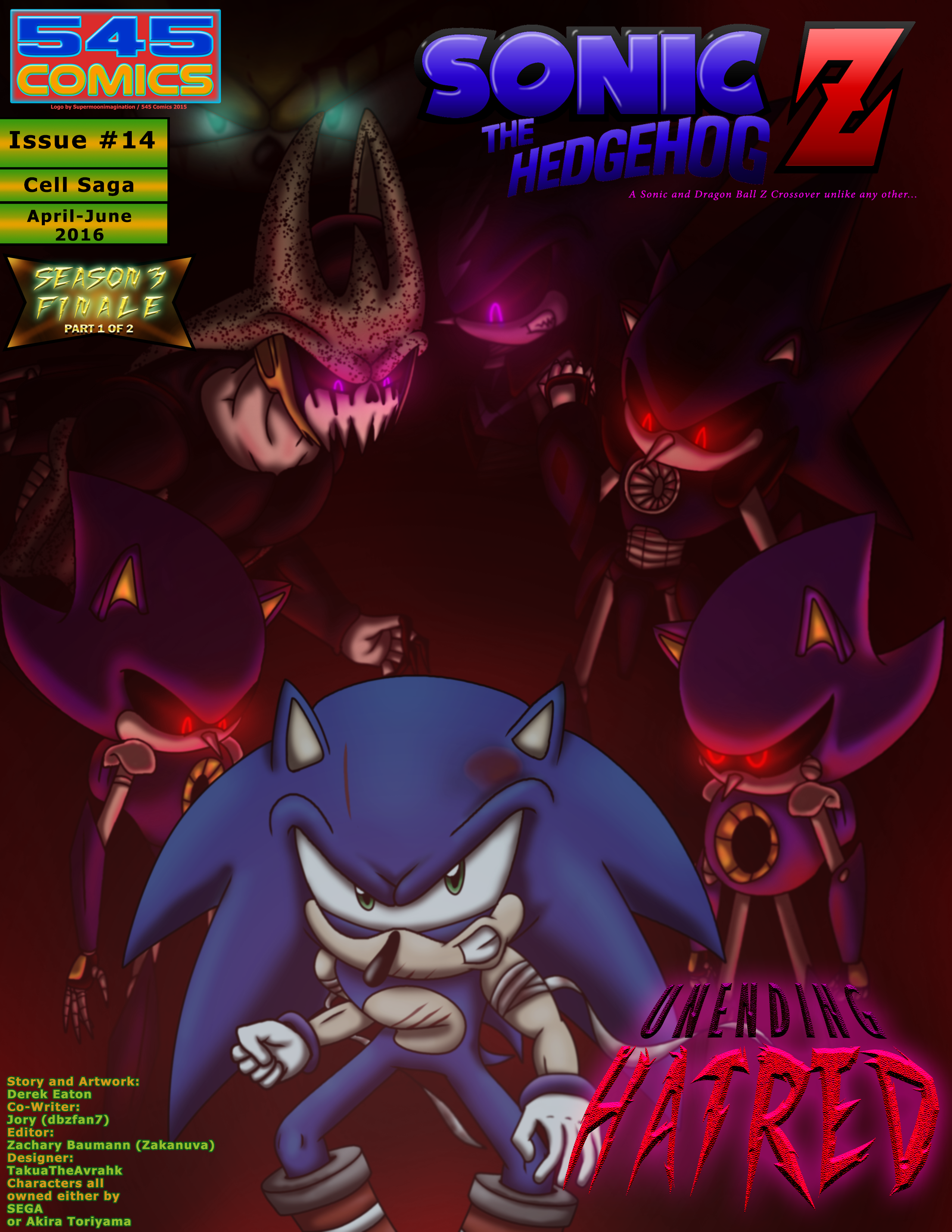 Sonic the Hedgehog Z #14 Cover April-June 2016