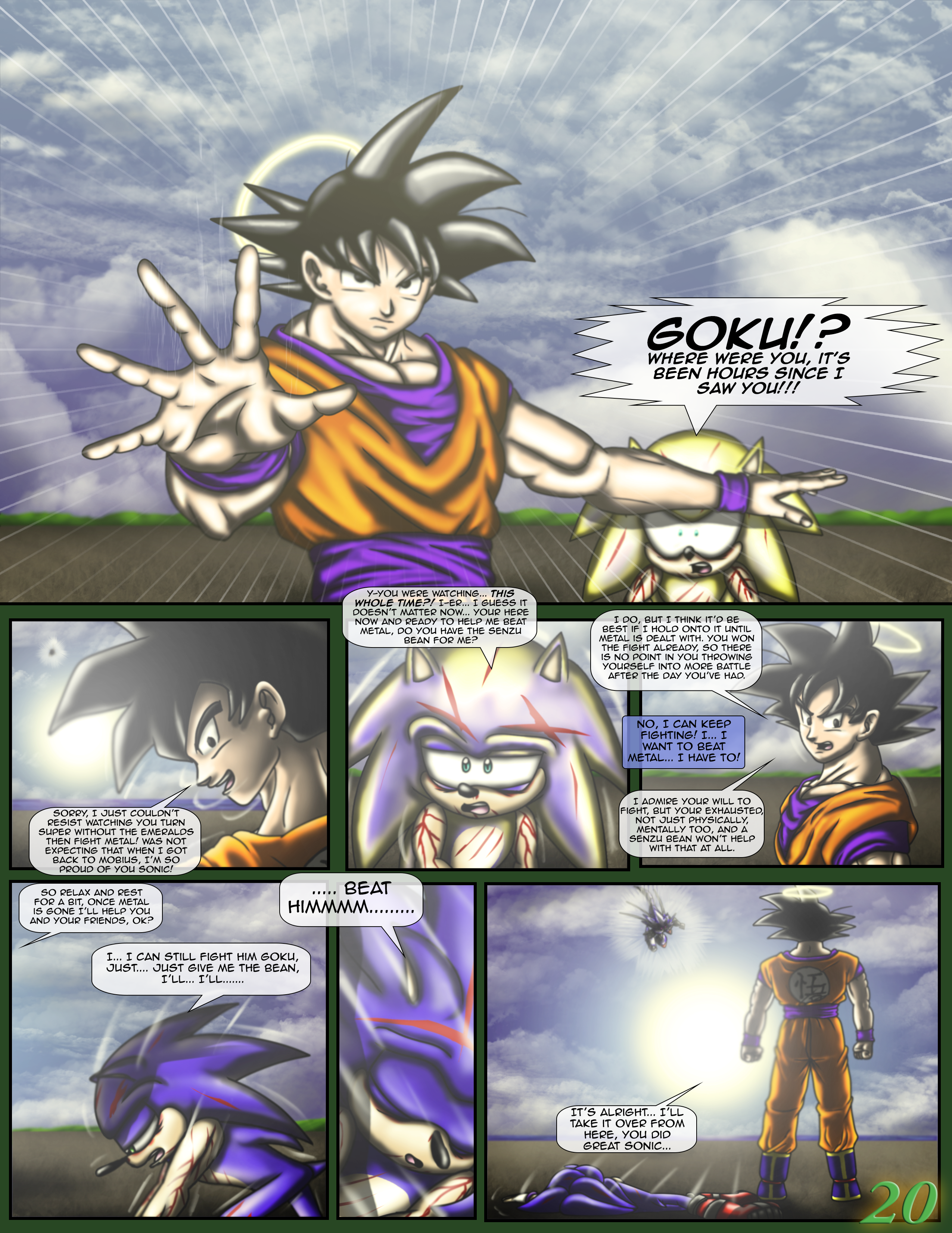 Sonic the Hedgehog Z #15 Pg. 20 January 2017 by CCI545 on DeviantArt Sonic the Hedgehog Z #15 Pg. 20 January 2017 by CCI545 on DeviantArt