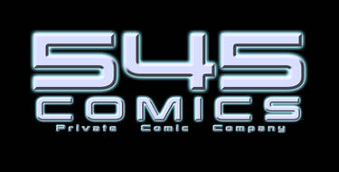 545 Comics Logo 2017 Update Light Text