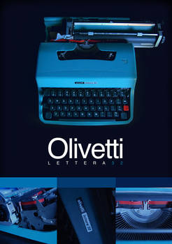 Olivetti Typewriter Poster 2