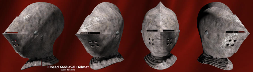 Closed Medieval Helmet