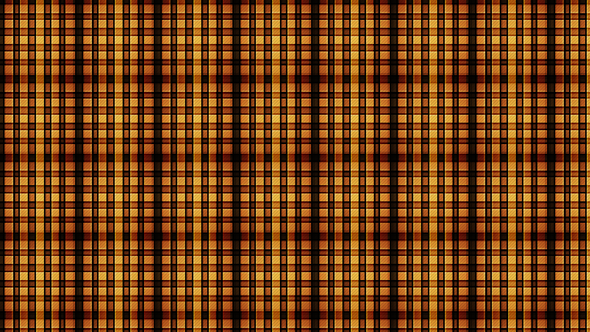 Amber Wood Plaid Wallpaper