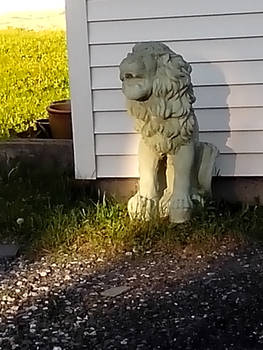 Lion statue