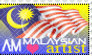 I Am Malaysian Artist Stamp