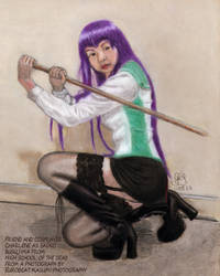 Cosplayer as Saeko Busujima