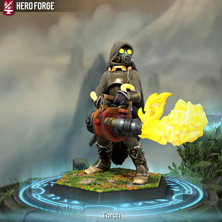 Torch (Hero Forge Model) by thisIsLucasOK on DeviantArt