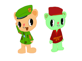 HTF Pop and Flippy: Replace the Clothes