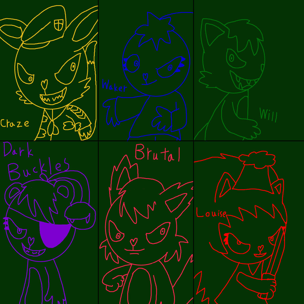 HTF OC: 6 Evil by poppyraps on DeviantArt