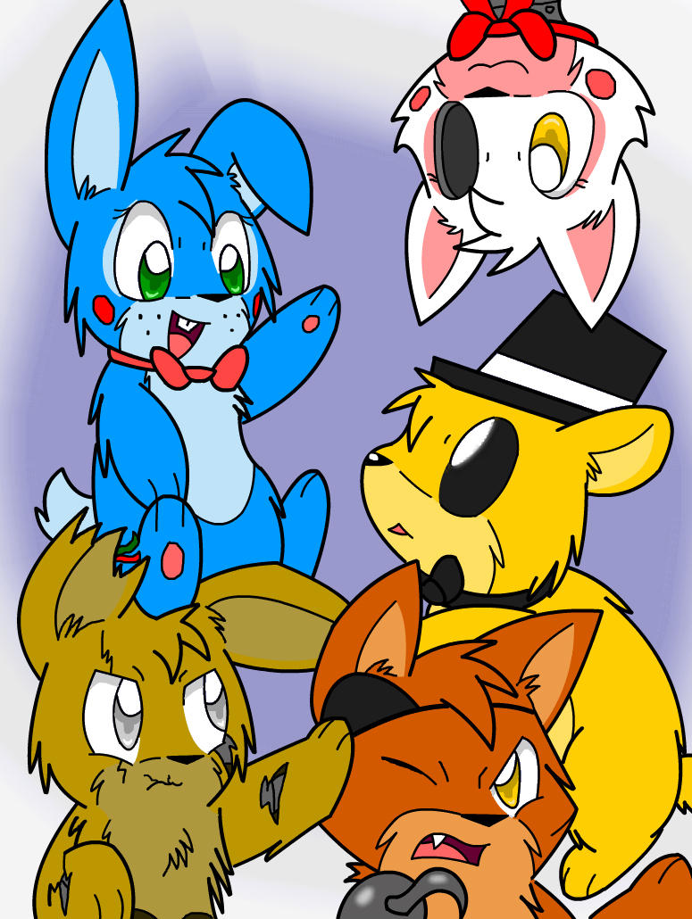 Fnafi FNaF: My Favorite Animatronics by WarriorKitty375 on DeviantArt
