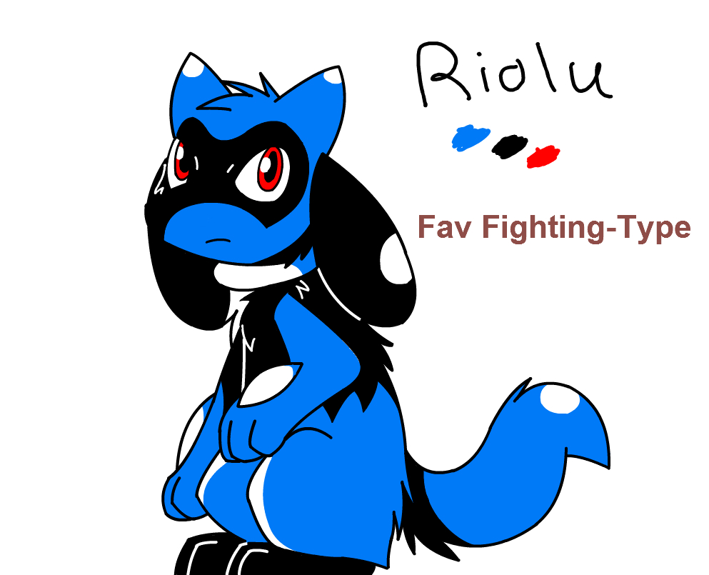 Gen 2 Favs - Riolu (Fighting) by WarriorKitty375 on DeviantArt