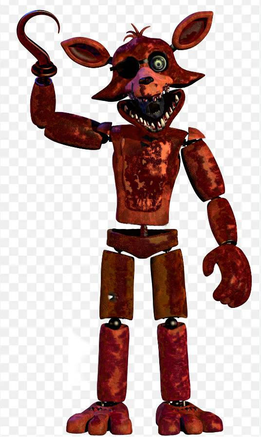 Springlocked Foxy by CreatorFluffy on DeviantArt