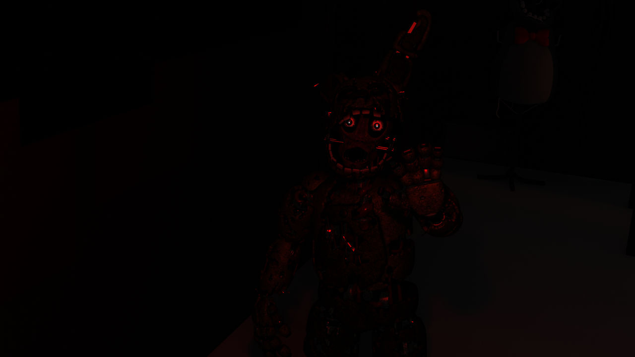 Spring Two Time Render Springtrap Render... by CreatorFluffy on DeviantArt