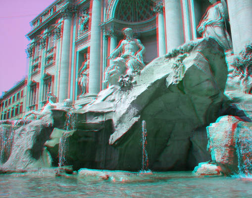Trevi Fountain in 3D