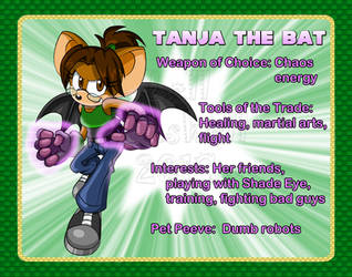 Character IDs: Tanja the Bat by BellSeashell