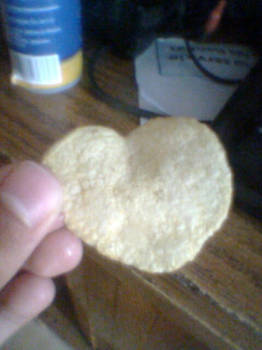 Heart Potato Chip O: