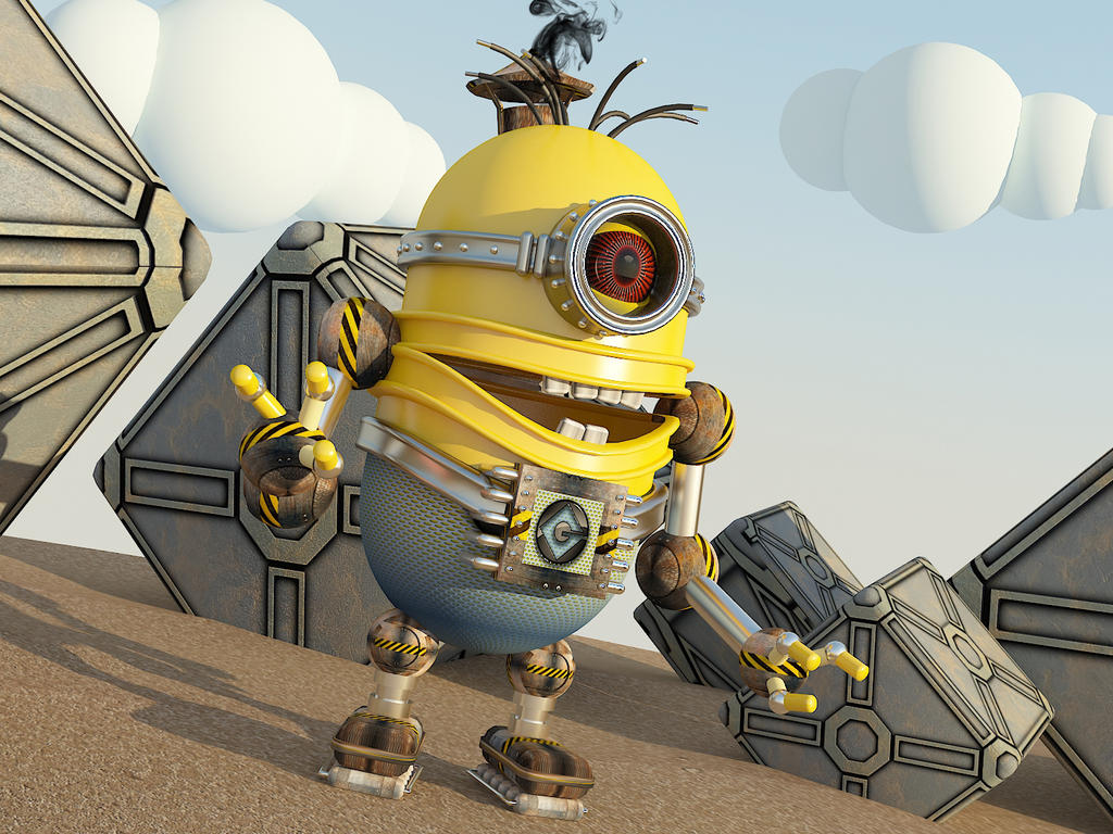 Minion Raouter Minion Robot by FrancisMartins on DeviantArt
