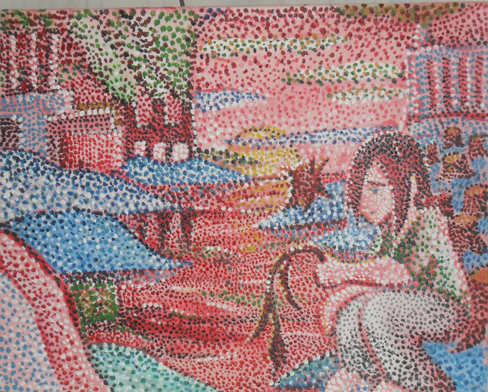 Pollution in Pointilism