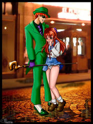 Mikuru Asahina and The Riddler