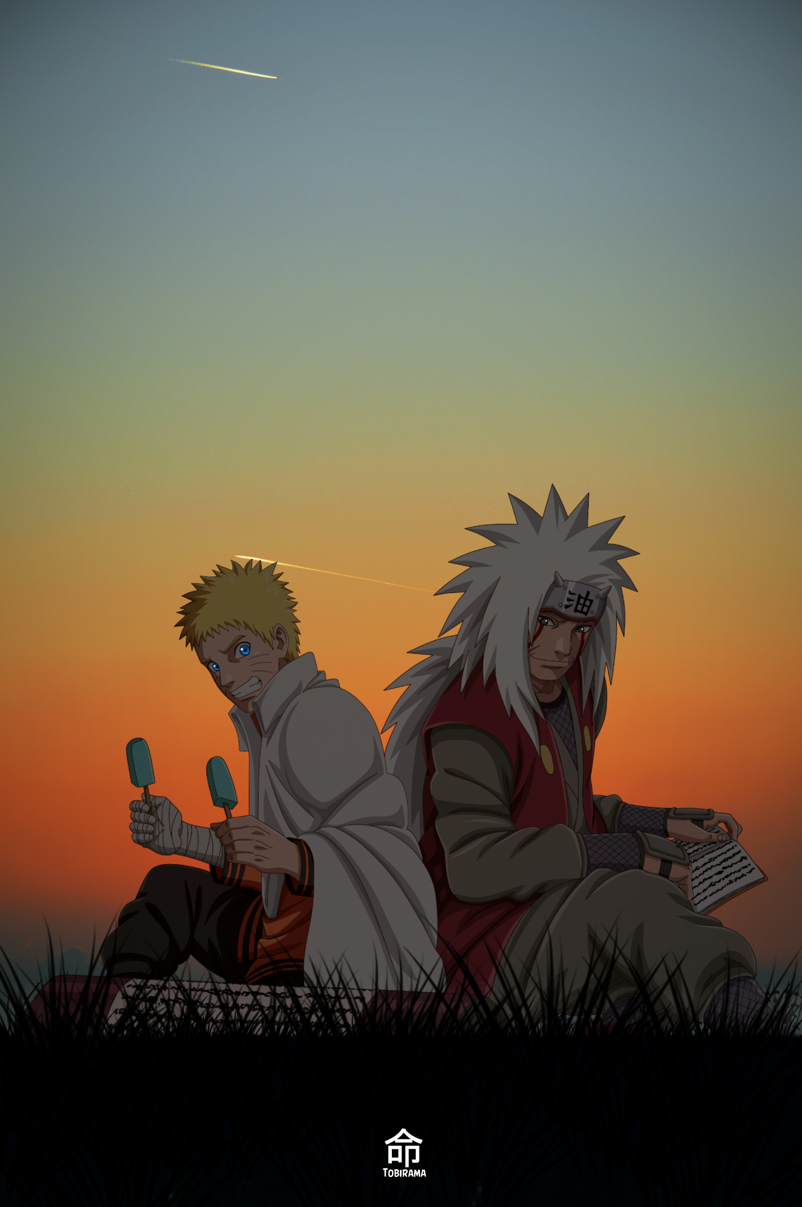 Jiraiya revela que é filho de Tobirama Senju - Naruto Shippuden 