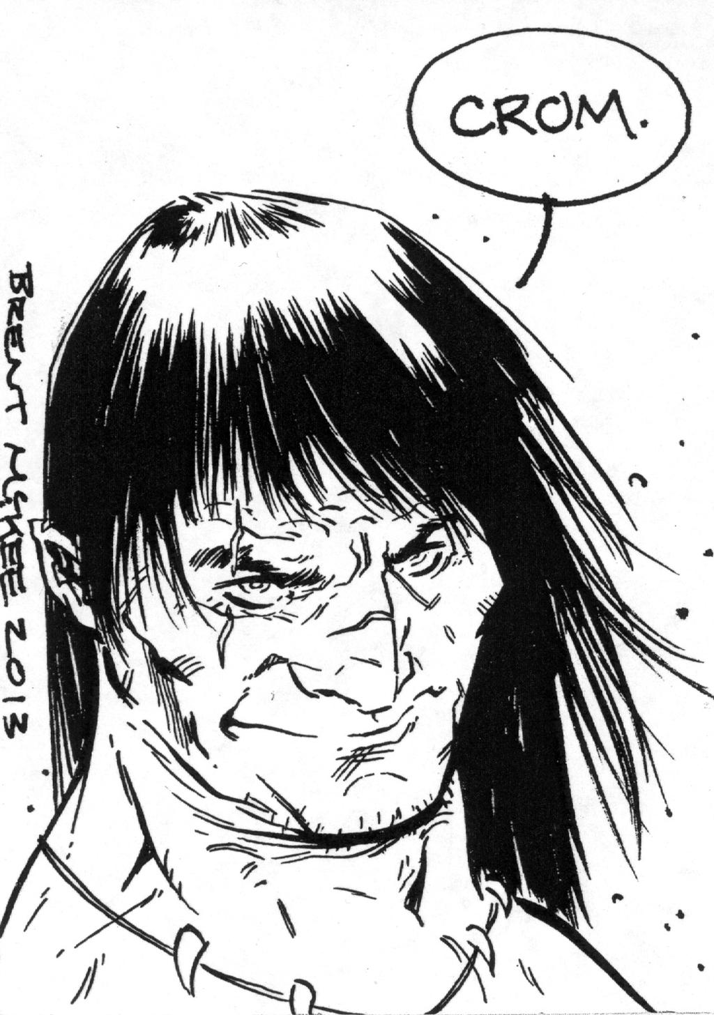 Conan Sketch Card 2