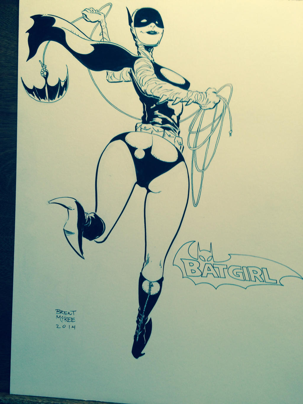 Batgirl goofy by BrentMcKee