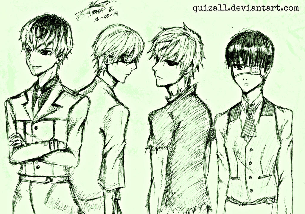 Evolved Kankei TG:evolution of kaneki by QuiZa11 on DeviantArt