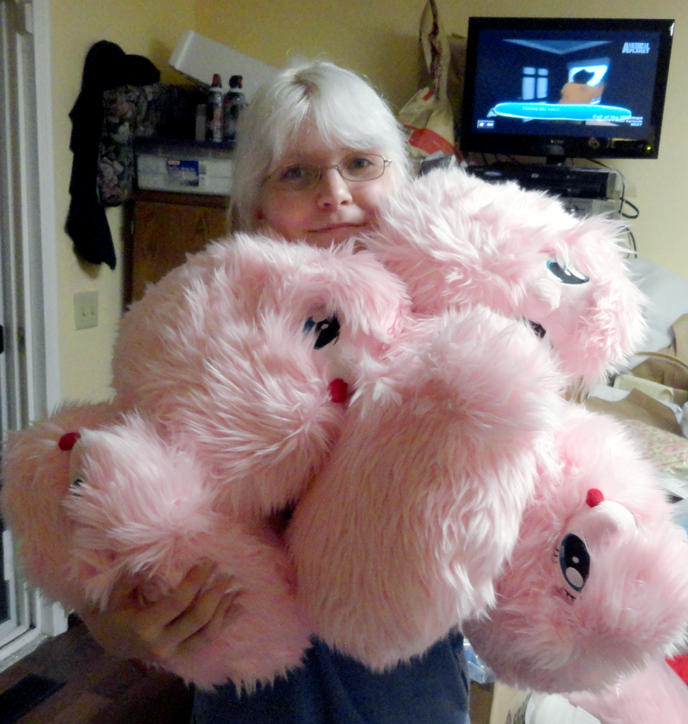 Fluffle online puff plush