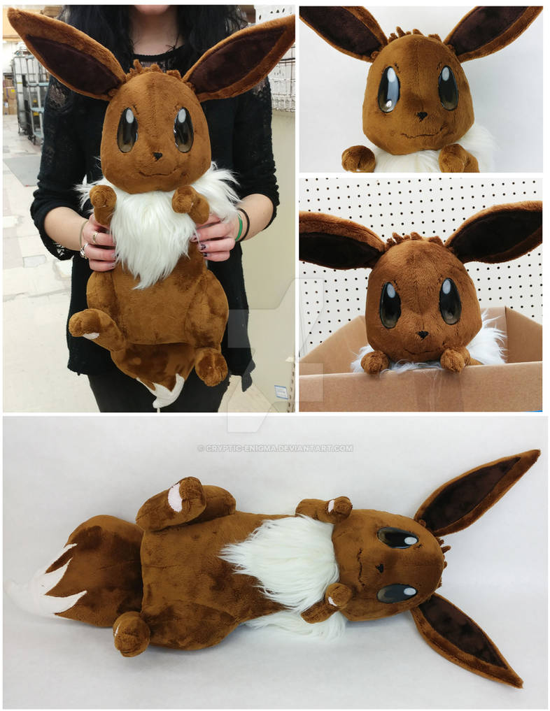 Eevee Plush by Cryptic-Enigma on DeviantArt