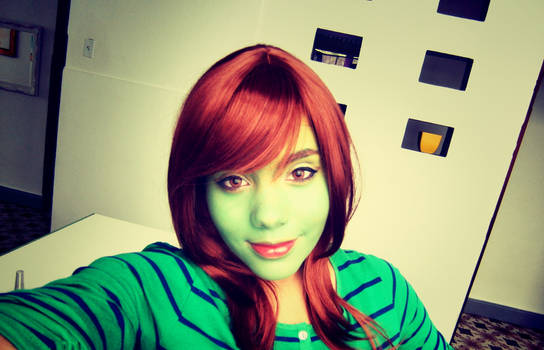 WIP: Miss Martian Makeup