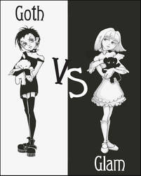 goth vs glam