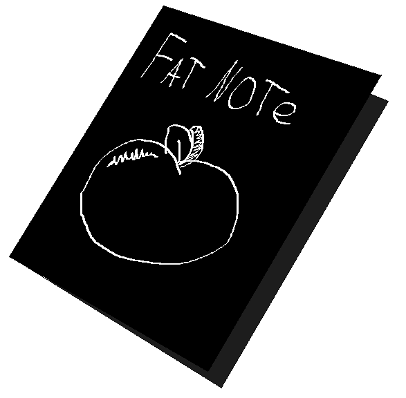 Fat note by FluffyFlareon on DeviantArt