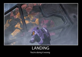 Red vs Blue Landing