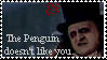 The Penguin Hates Stamp by Sahkmet