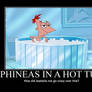 Phineas hot tub Demotivational