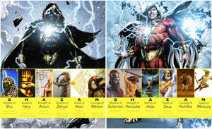 Black Adam - Shazam Different Pantheons