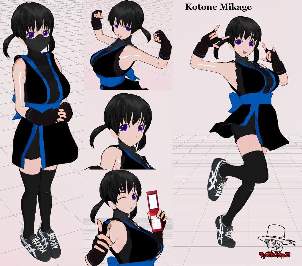 My 3DCG: Kotone Mikage