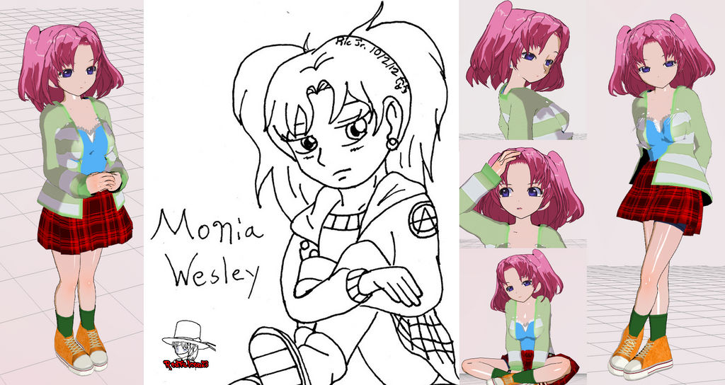 My 3DCG: Monia Wesley